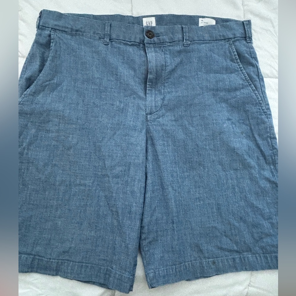 Blue Denim Shorts